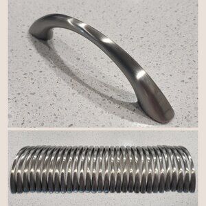 SET OF 30 3.75" Brushed Nickel Alpine Hardware Handles Pulls Kitchen Bathroom